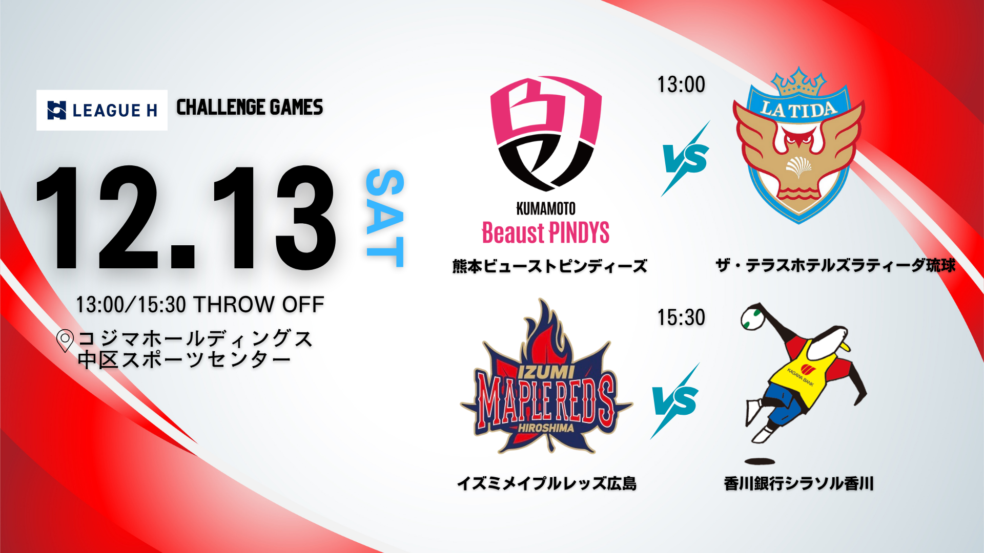 チャレンジ・ゲームズ チケット情報 イメージ